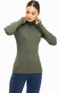 Водолазка цвета хаки Lacoste