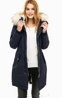 Хлопковая утепленная парка с капюшоном Gas