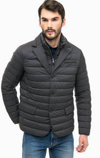 Легкий пуховик с отложным воротником Geox