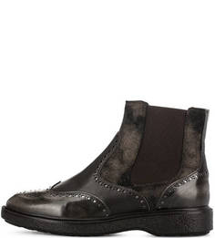 Полусапоги с брогированием Geox