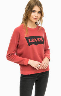 Хлопковый свитшот с потертостями Levis®