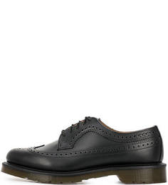 Кожаные ботинки с брогированием Dr. Martens