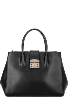 Кожаная сумка с плечевым ремнем Furla
