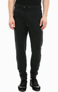 Черные брюки джоггеры из хлопка Tom Tailor Denim