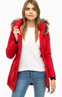 Демисезонная парка с капюшоном Only