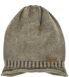 Шапка цвета хаки Guess