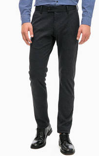 Серые зауженные брюки с карманами Strellson