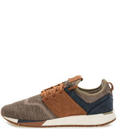 Летние кроссовки с вставками из нубука New Balance