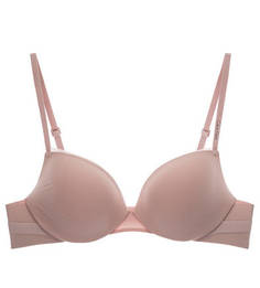 Розовый бюстгальтер с эффектом пуш-ап Calvin Klein