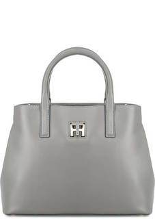 Кожаная сумка с двумя отделами Tommy Hilfiger