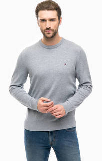 Серый хлопковый джемпер Tommy Hilfiger