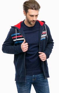 Толстовка на молнии с принтом Hilfiger Denim