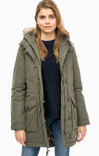 Утепленная парка с капюшоном Hilfiger Denim