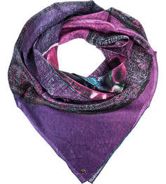 Квадратный шелковый платок Eleganzza