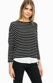 Джемпер из вискозы в полоску Tom Tailor Denim