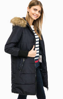Синяя куртка с капюшоном Tom Tailor Denim