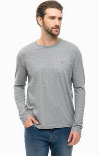 Серая футболка из хлопка Gant