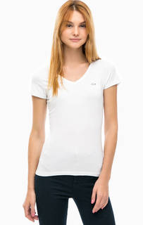 Базовая футболка с треугольным вырезом Lacoste