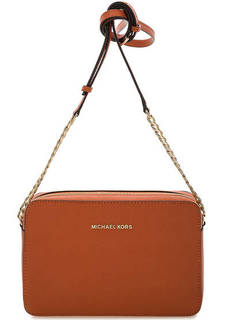 Сумка через плечо из сафьяновой кожи Michael Michael Kors