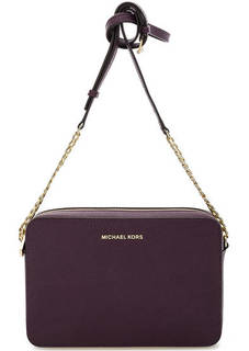 Сумка через плечо из сафьяновой кожи Michael Michael Kors