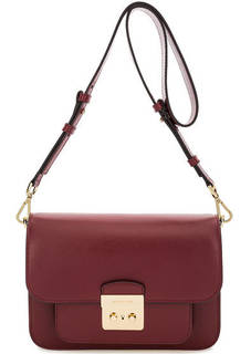 Маленькая сумка из гладкой кожи Michael Michael Kors