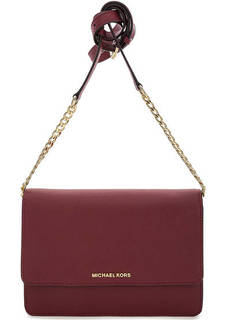 Сумка через плечо из сафьяновой кожи Michael Michael Kors