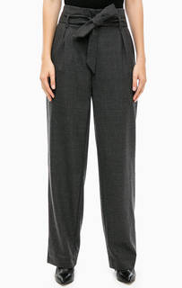 Серые брюки с содержанием шерсти Selected