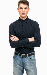 Рубашка из хлопка в клетку Tom Tailor Denim