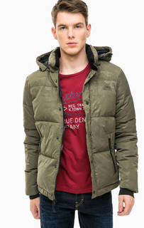 Короткий пуховик с камуфляжным принтом Penfield