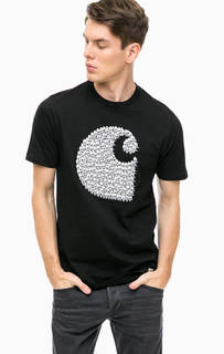 Футболка из хлопка с принтом Carhartt WIP