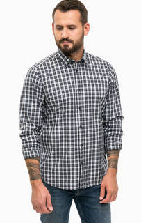 Хлопковая рубашка в клетку Lerros