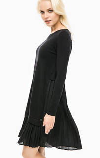 Трикотажное платье оверсайз с длинными рукавами Pennyblack