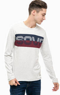 Хлопковая футболка с принтом S.Oliver