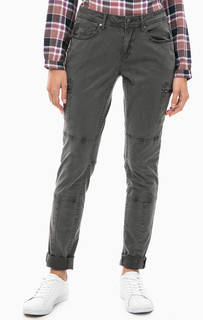 Серые брюки с карманами S.Oliver