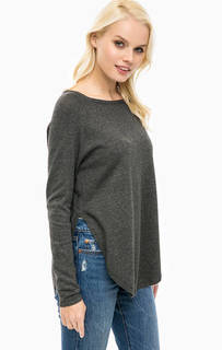 Темно-серый джемпер из вискозы Only