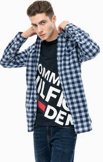 Приталенная рубашка в клетку Hilfiger Denim