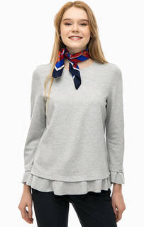 Серый джемпер из плотного трикотажа Tommy Hilfiger