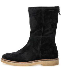 Утепленные замшевые сапоги Vagabond