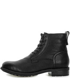 Утепленные ботинки на молнии и шнуровке Vagabond