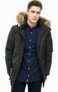 Пуховик со съемным капюшоном Tommy Hilfiger