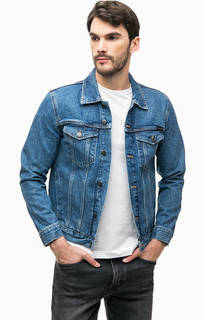 Синяя джинсовая куртка Calvin Klein Jeans