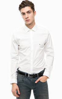 Белая рубашка на пуговицах Replay