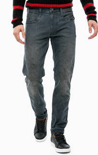 Зауженные джинсы с легкими заломами Replay