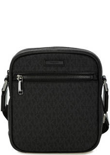 Серая сумка с логотипом бренда Michael Michael Kors