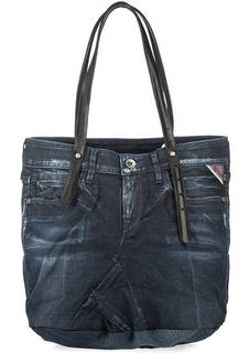 Текстильная сумка с длинными ручками Replay