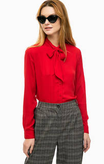 Красная блуза на пуговицах Pepe Jeans