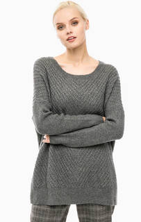Серый трикотажный свитер Selected