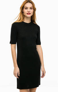 Черное вязаное платье-свитер NÜmph