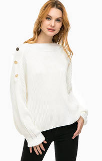 Свитер оверсайз с декоративными пуговицами Marciano Guess