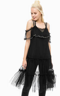 Сетчатое платье с металлическим декором Glamorous